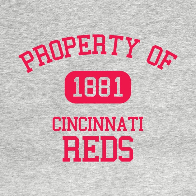 Property of Cincinnati Reds by Funnyteesforme